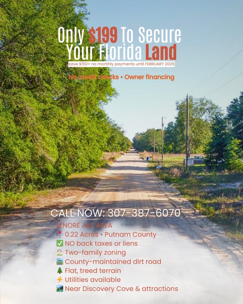 0.22 Acres for Sale in Interlachen, Florida