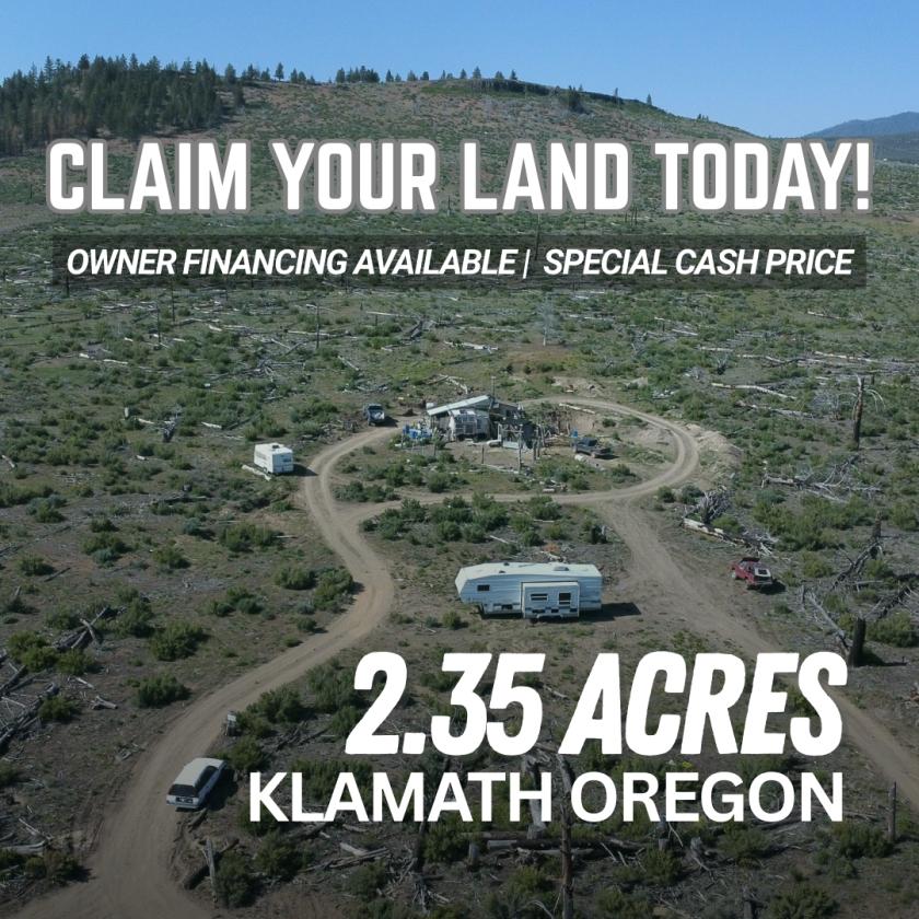 2.35 Acres for Sale in Chiloquin, Oregon