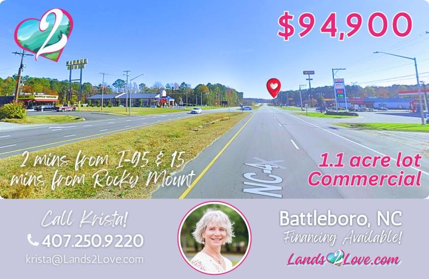 1.1 Acres for Sale in Battleboro, North Carolina