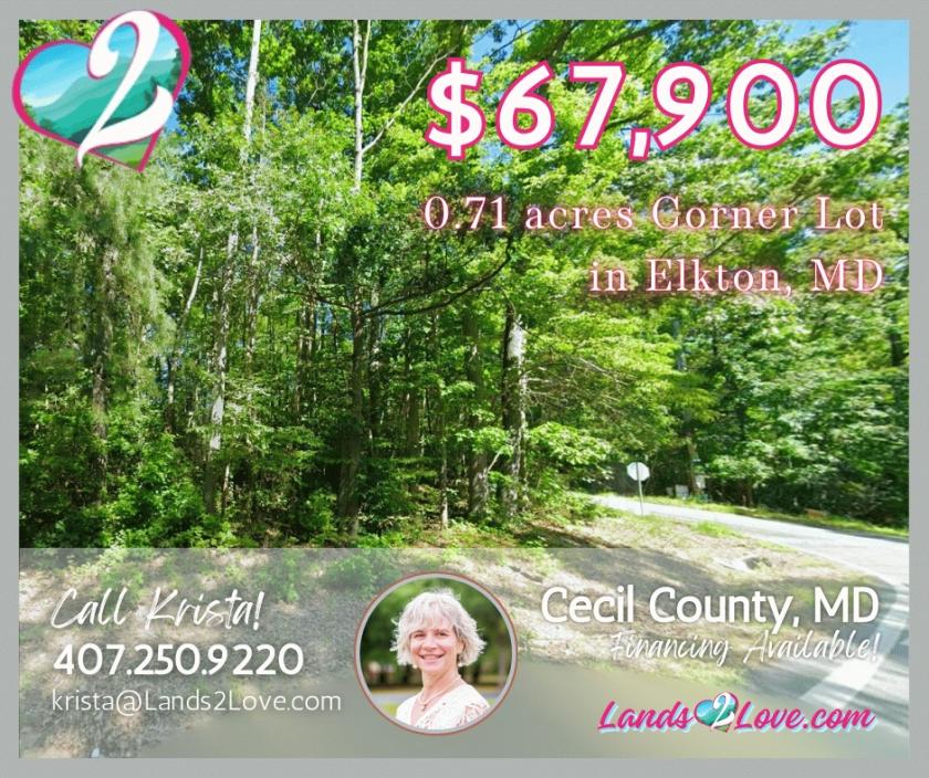 0.71 Acres for Sale in Elkton, Maryland