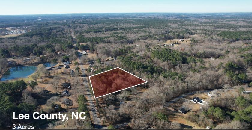 3 Acres for Sale in Sanford, North Carolina