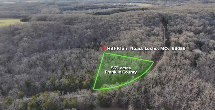 5.71 Acres for Sale in Leslie, Missouri