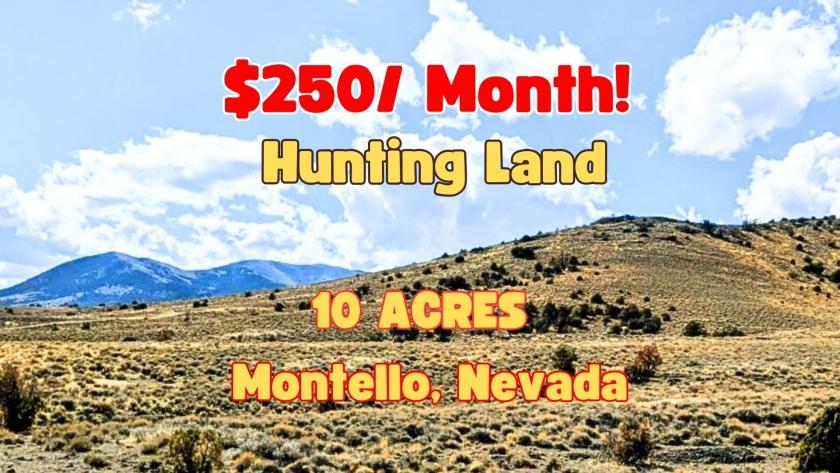 10 Acres for Sale in Montello, Nevada