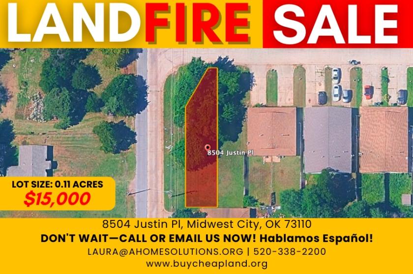 0.11 Acres for Sale in Midwest City, Oklahoma
