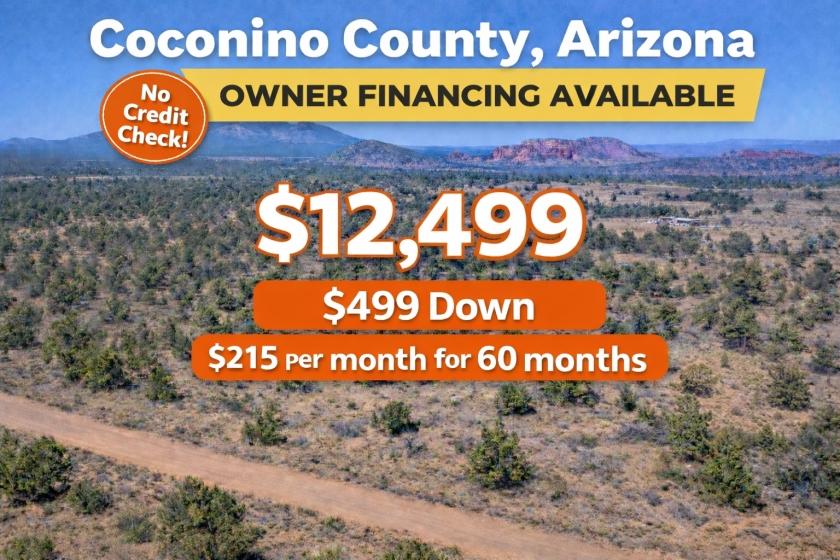 1.03 Acres for Sale in Williams, Valle, Flagstaff, Arizona