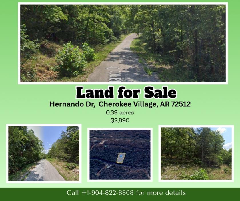 0.39 Acres for Sale in Cherokee Village, Arkansas