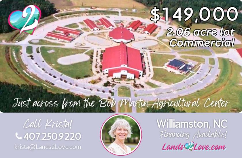 2.06 Acres for Sale in Williamston, North Carolina