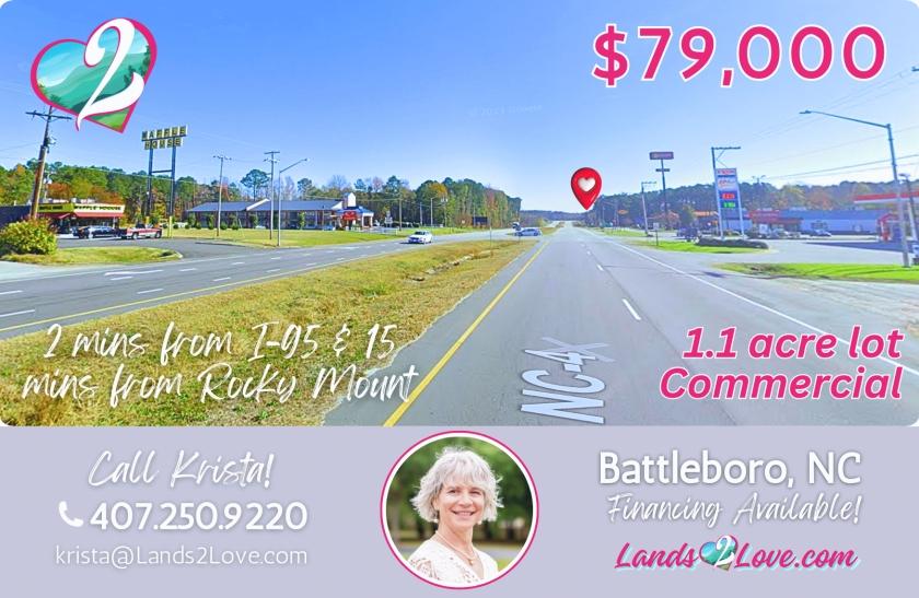 1.1 Acres for Sale in Battleboro, North Carolina