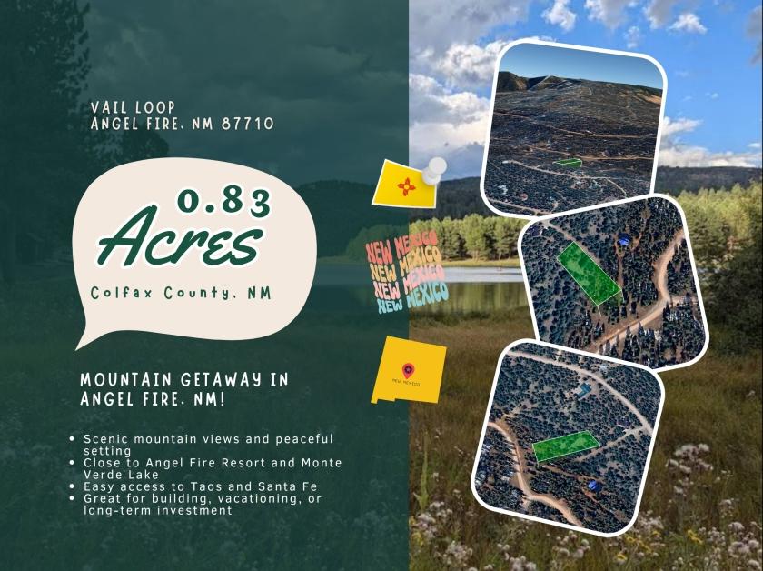 0.83 Acres for Sale in Angel Fire, New Mexico