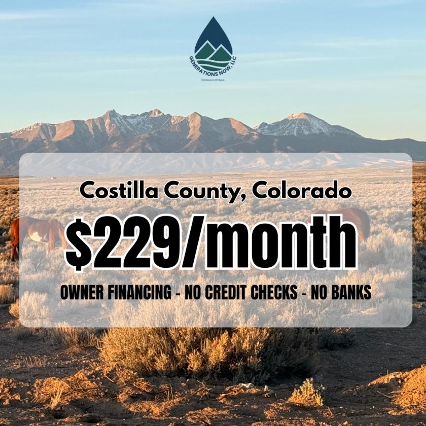 5.03 Acres for Sale in Blanca, Colorado