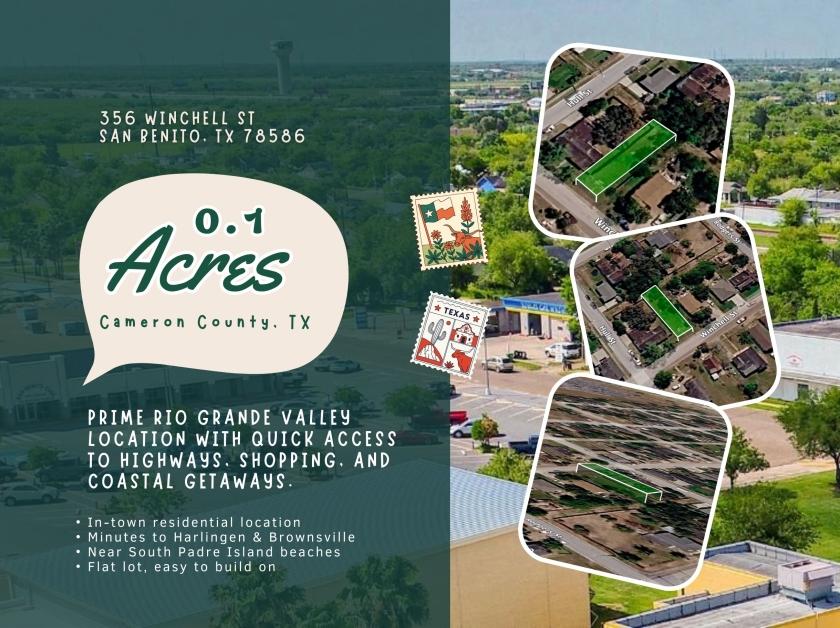 0.1 Acres for Sale in San Benito, Texas