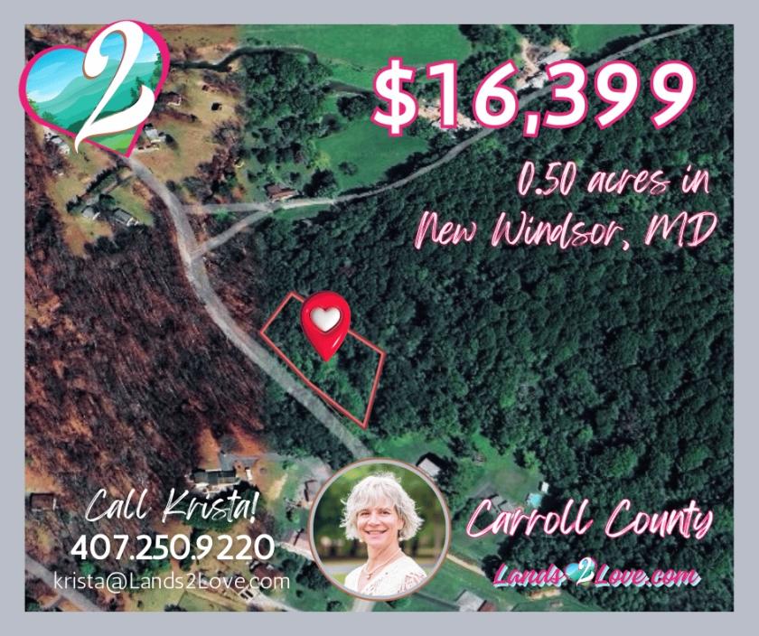 0.5 Acres for Sale in New Windsor, Maryland
