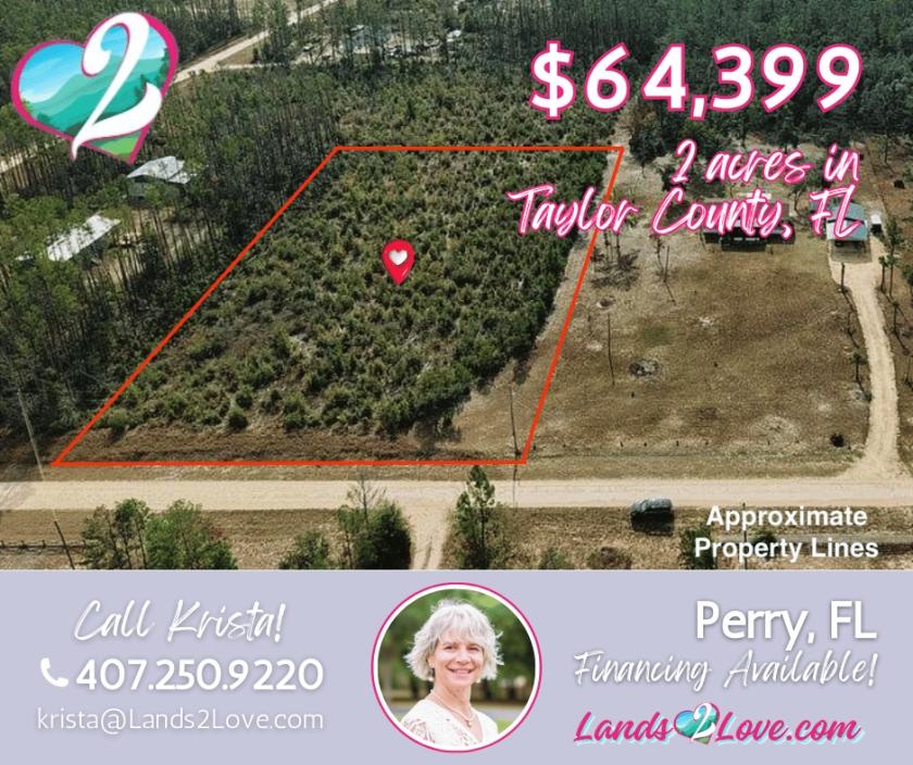 2 Acres for Sale in Perry, Florida