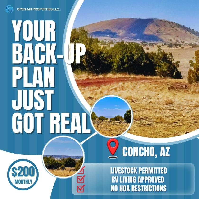 1.07 Acres for Sale in Concho, Arizona