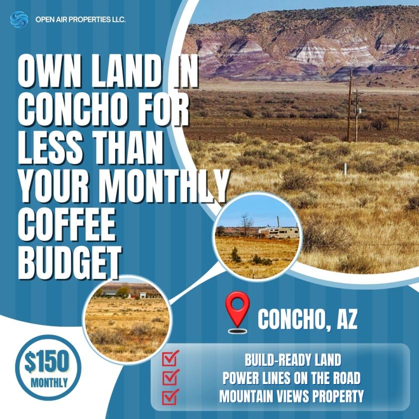 0.69 Acres for Sale in Concho, Arizona