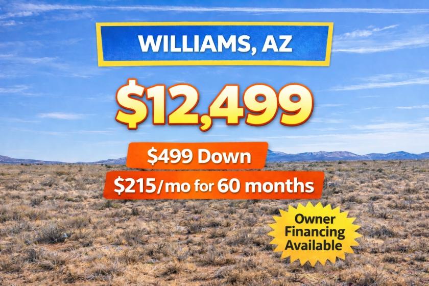 1.03 Acres for Sale in Williams, Arizona