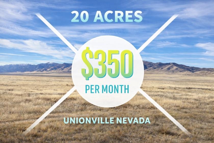 19.669 Acres for Sale in Unionville, Nevada