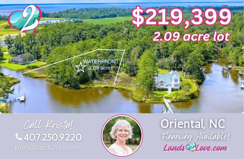 2.09 Acres for Sale in Oriental, North Carolina