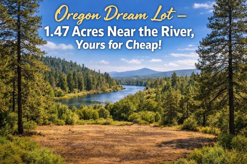 1.47 Acres for Sale in Chiloquin, Oregon