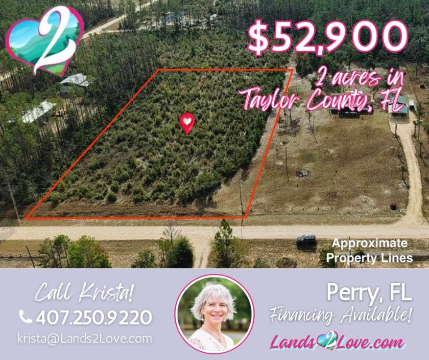 2 Acres for Sale in Perry, Florida