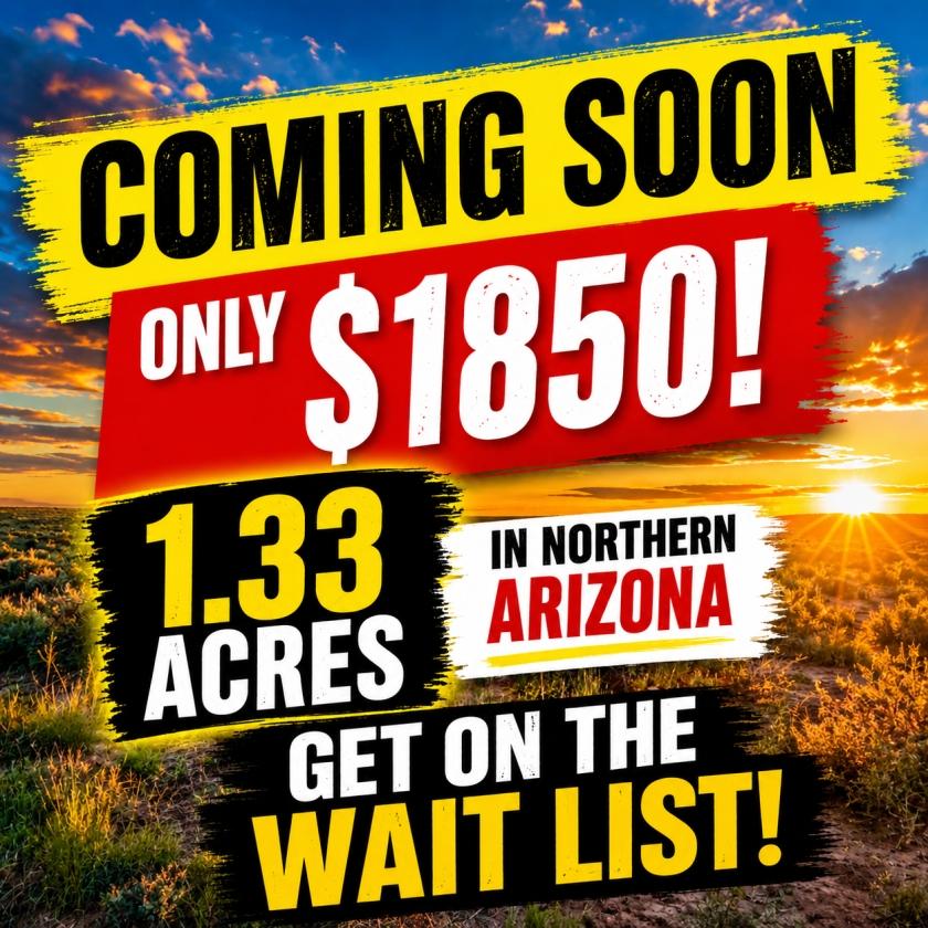 1.33 Acres for Sale in Holbrook, Arizona