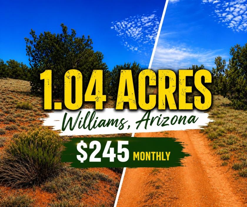1.04 Acres for Sale in Williams, Arizona