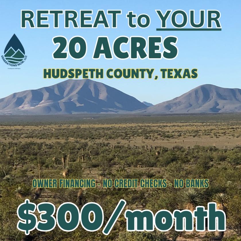 20.01 Acres for Sale in Sierra Blanca, Texas