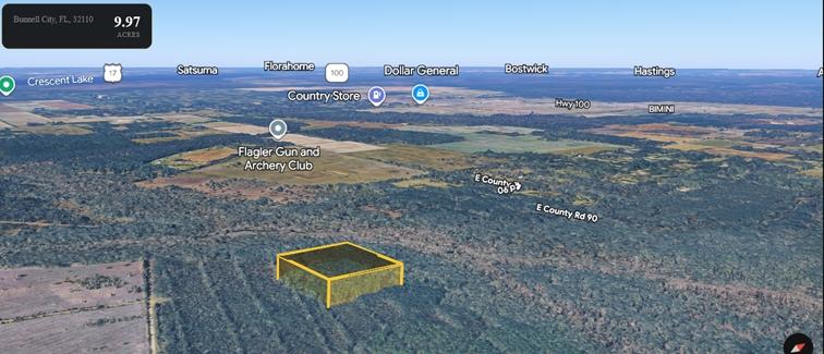 10 Acres for Sale in Bunnell, Florida