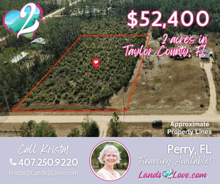 2 Acres for Sale in Perry, Florida