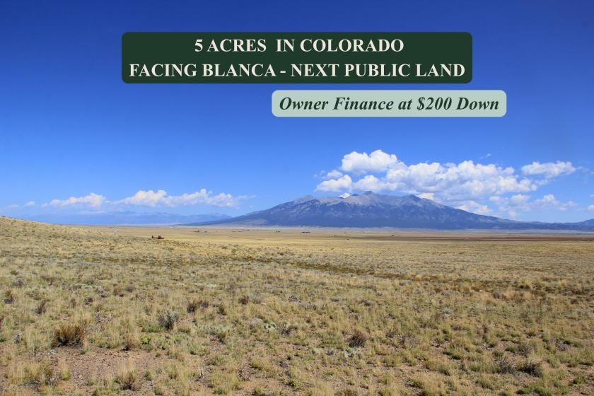5.11 Acres for Sale in Blanca, Colorado