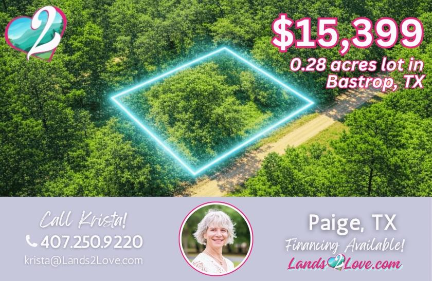 0.28 Acres for Sale in Paige, Texas
