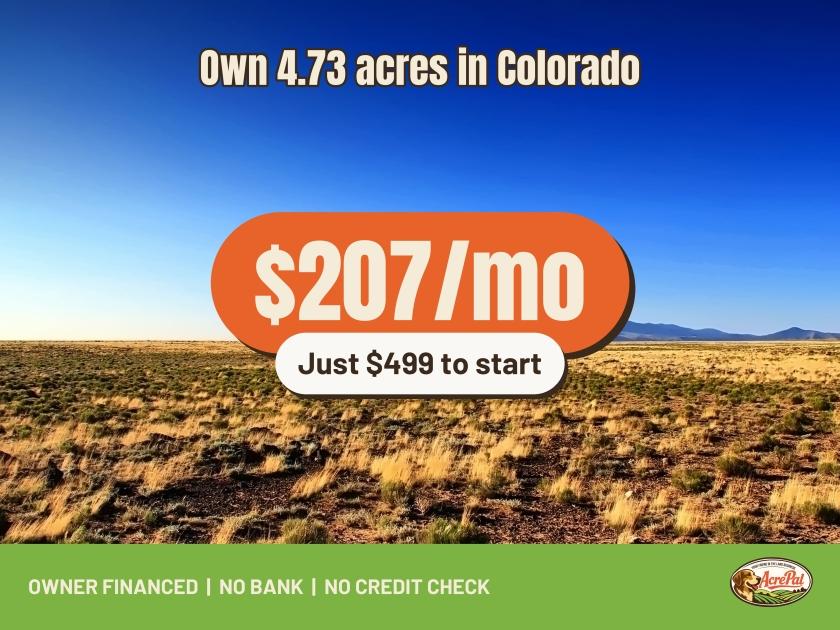 4.73 Acres for Sale in Blanca, Colorado