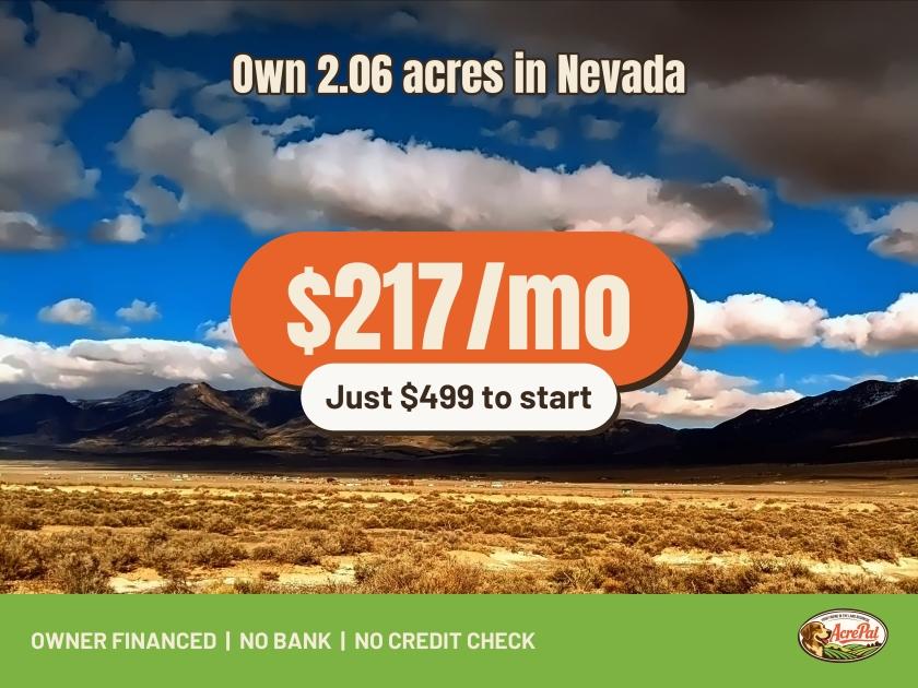 2.06 Acres for Sale in Montello, Nevada