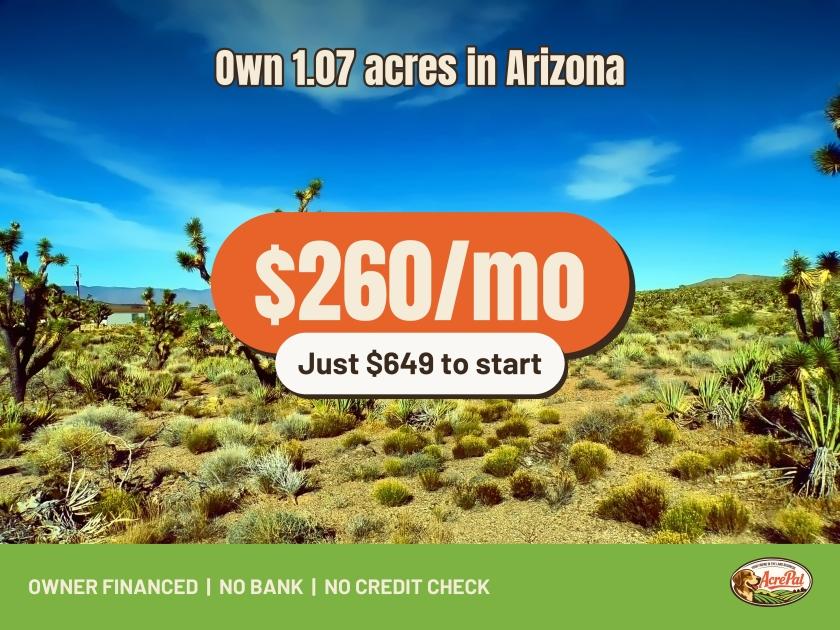 1.07 Acres for Sale in Dolan Springs, Arizona