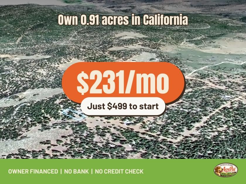 0.91 Acres for Sale in California Pines, California