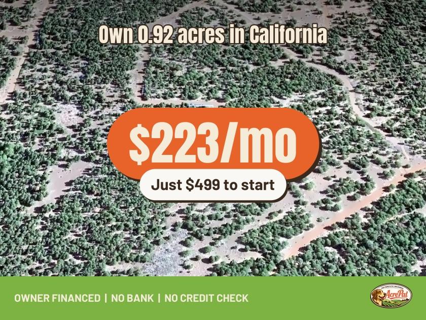 0.92 Acres for Sale in Alturas, California