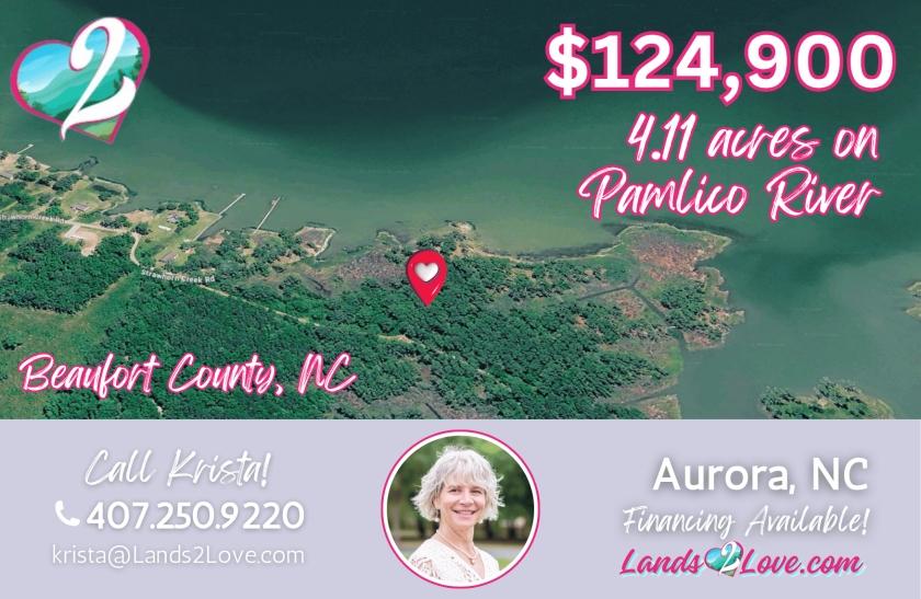 4.11 Acres for Sale in Aurora, North Carolina