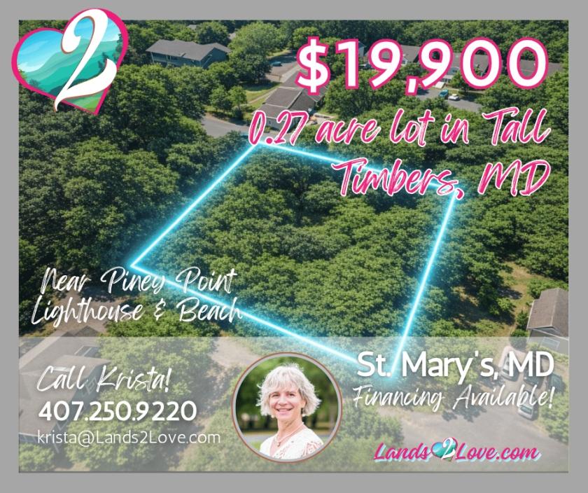 0.27 Acres for Sale in Piney Point, Maryland
