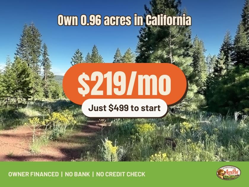 0.96 Acres for Sale in Alturas, California