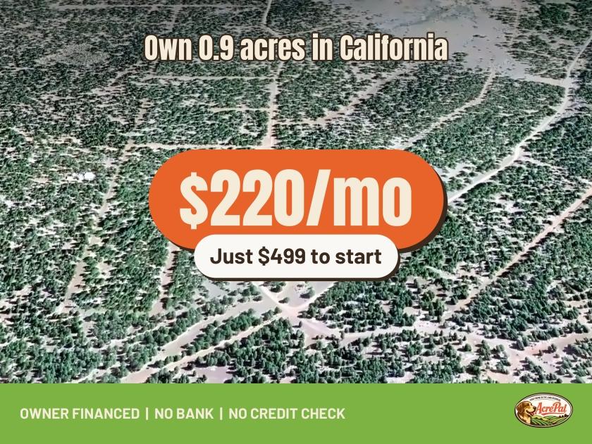 0.9 Acres for Sale in Alturas, California