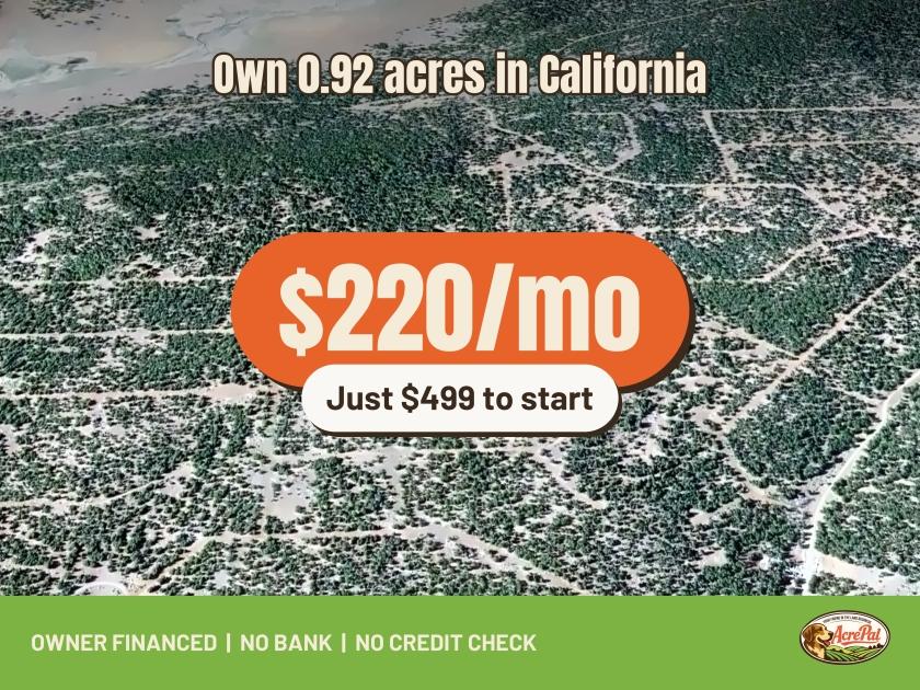 0.92 Acres for Sale in Alturas, California