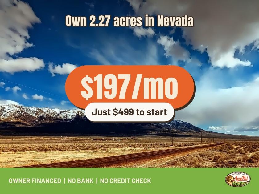 2.27-Acre Residential Land for Sale in Montello, NV - $249 | Owner Financing