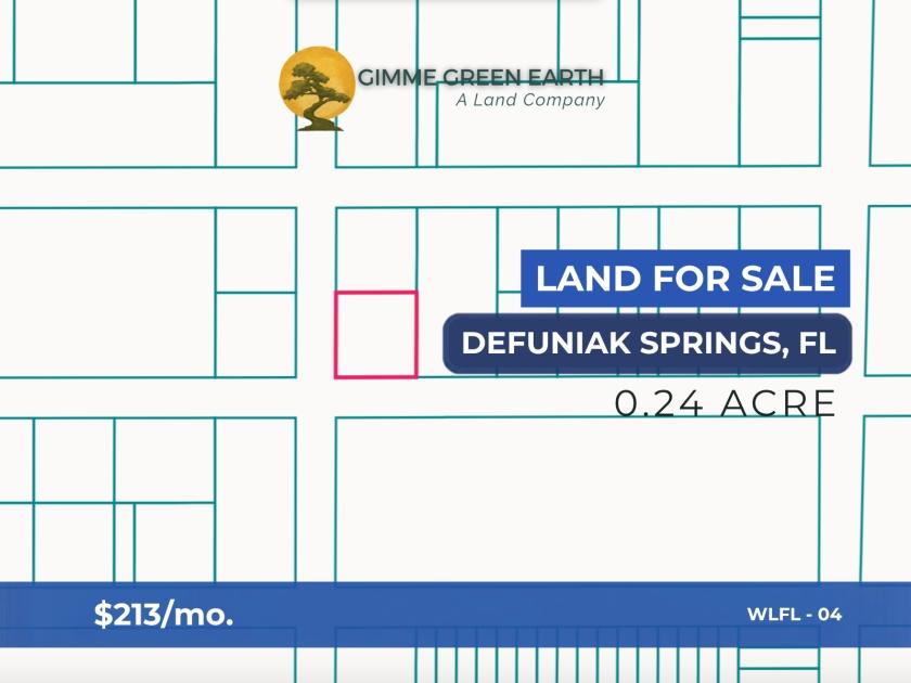0.24 Acres for Sale in DeFuniak Springs, Florida