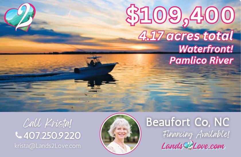 4.11 Acres for Sale in Aurora, North Carolina