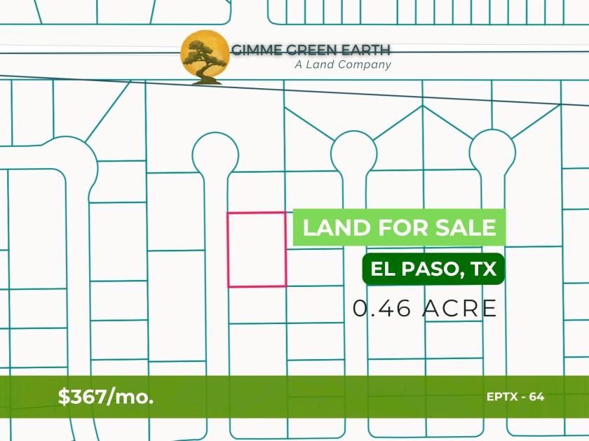 0.46-Acre Land for Sale in El Paso, TX - $28,950 | Owner Financing
