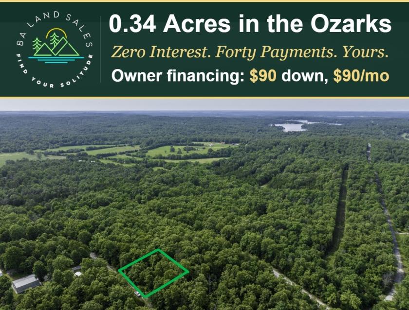 0.34 Acres for Sale in Horseshoe Bend, Arkansas