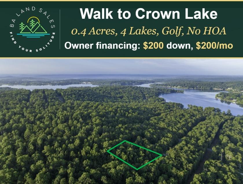 0.4 Acres for Sale in Horseshoe Bend, Arkansas