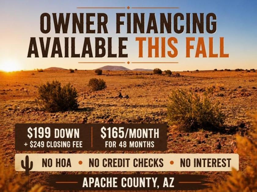 1.04 Acres for Sale in Concho, Arizona