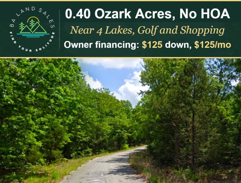 0.45 Acres for Sale in Horseshoe Bend, Arkansas