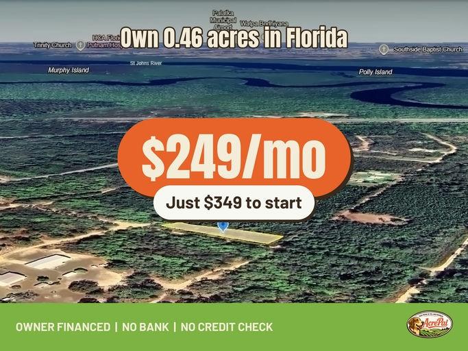 0.46-Acre Residential Land for Sale in Satsuma, FL - $99 | Owner Financing